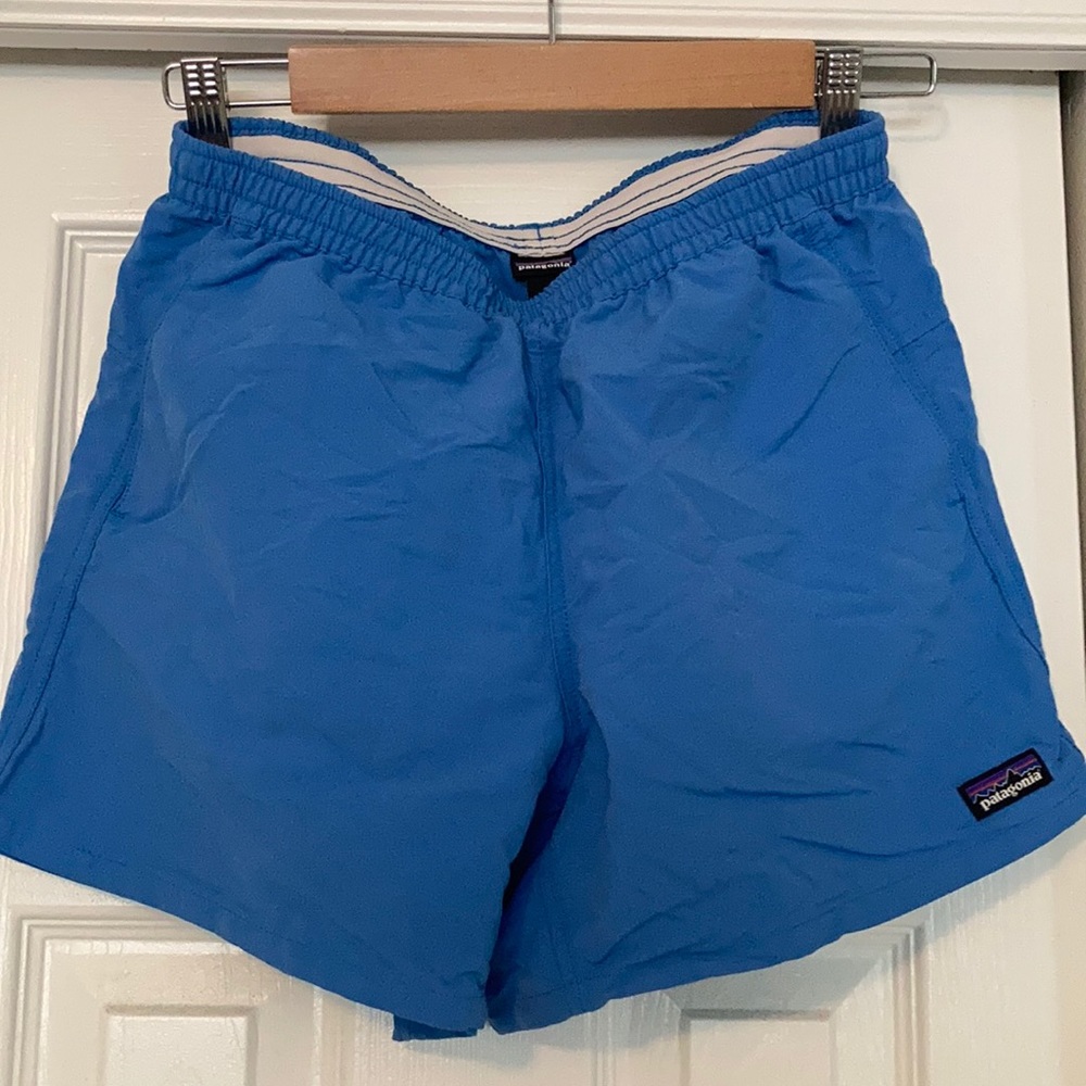 Patagonia Baggies Shorts Small Blue Barely Worn